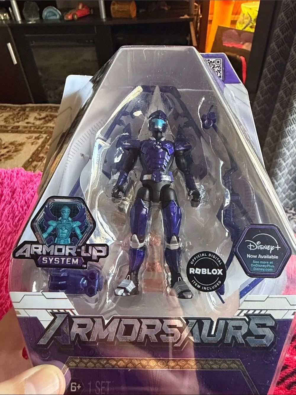 Armorsaurs Armor-Up System Action Figure - Purple